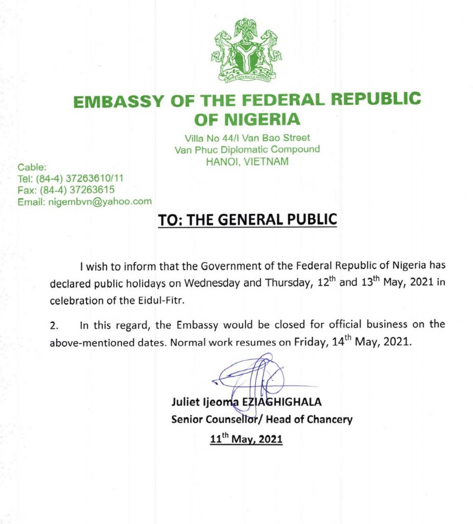 emergency travel certificate to nigeria